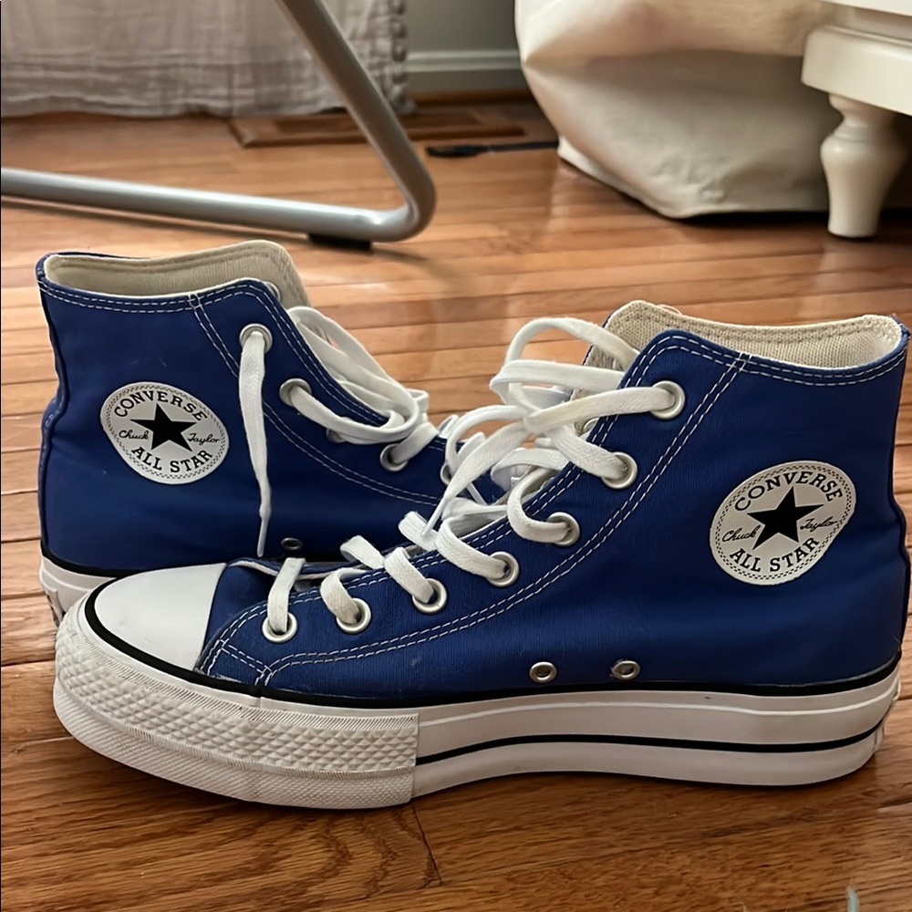 Converse Blue Chuck Taylor High-Top Sneakers